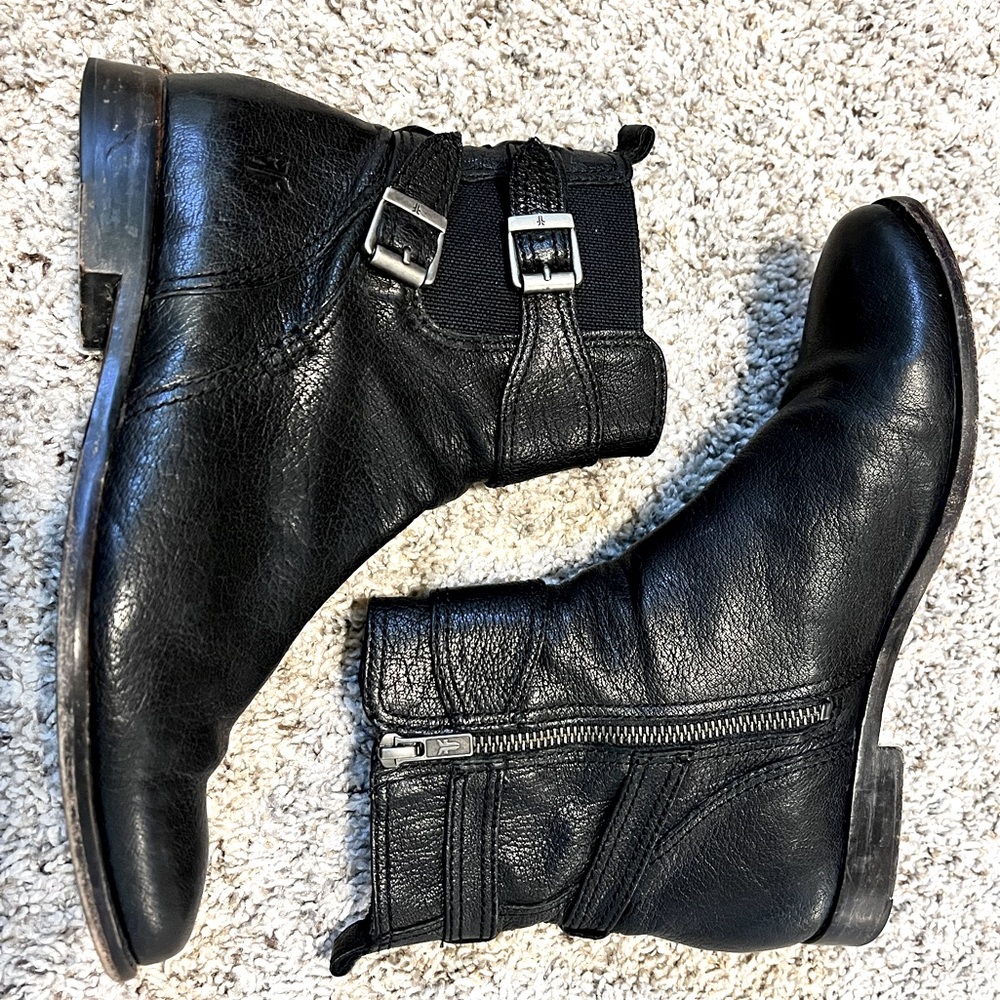 Frye Boots “Anna Gore Short”, Size 9